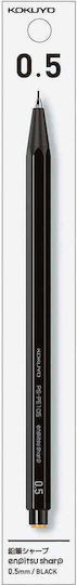 Mechanical Pencil Black Enpitsu Sharp Kokuyo 0.5 Mm