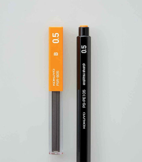 Mechanical Pencil Black Enpitsu Sharp Kokuyo 0.5 Mm