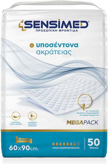 Sensimed Υποσέντονα Giga Megapack 60x90cm 150τεμ Sap