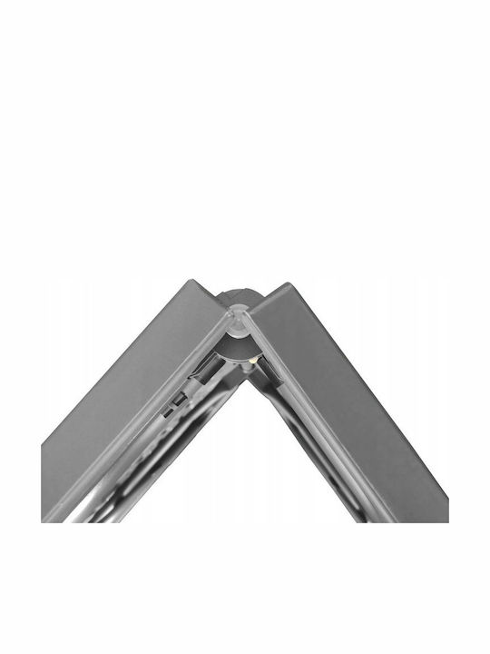 Masă Metalică Catering Pentru Exterior Pliabilă Gri 180x70x74 cm