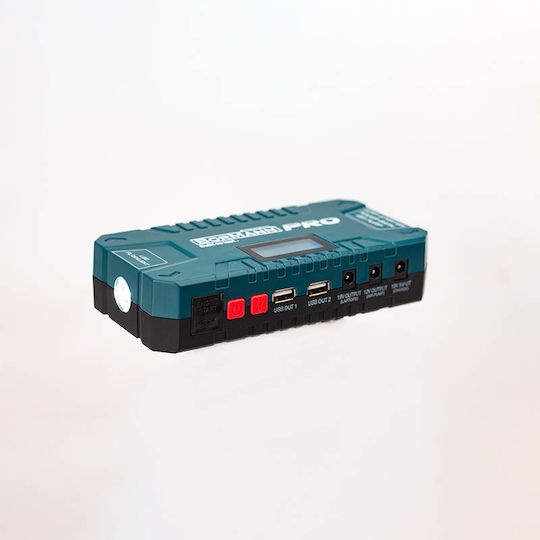 Bormann Pro BBC8520 Φορητός Εκκινητής Μπαταρίας Αυτοκινήτου 12000mAh με Power Bank / USB / Φακό 12V