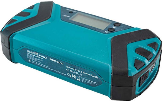 Bormann BBC9010 Starter Portabil Baterie Auto și Motocicletă 15000mAh cu Bancă de Alimentare USB Obiectiv 12V 600A