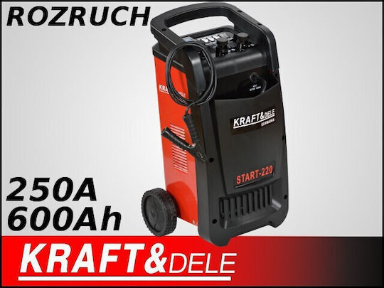 Kraft & Dele Starter-Charger și Încărcător Baterie Automobil și Camion 12/24V 250 A