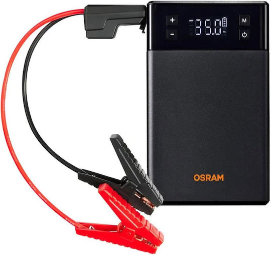 Osram 1000TI Φορητός Εκκινητής Μπαταρίας Αυτοκινήτου 12000mAh με Power Bank / USB / Φακό 12V