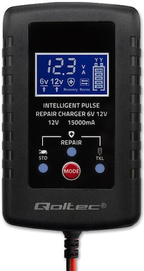 Qoltec Φορτιστής Μπαταρίας Αυτοκινήτου 6/12V