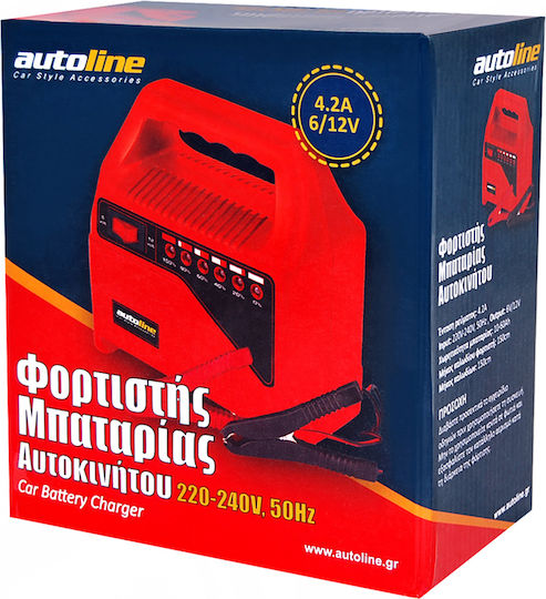Autoline Încărcător Baterie Auto 6/12V