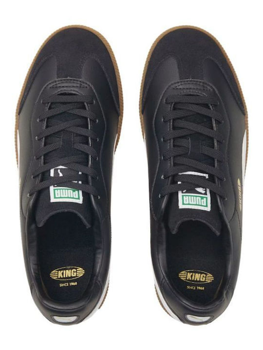 PUMA King 21 Ποδοσφαιρικά Παπούτσια Σάλας IT Μαύρα