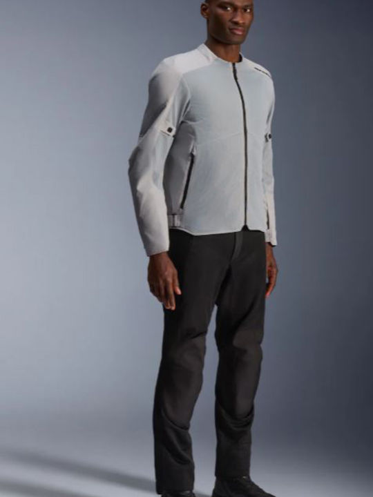 Alpinestars C-1 Air Ανδρικό Μπουφάν Μηχανής 4 Εποχών Ασημί