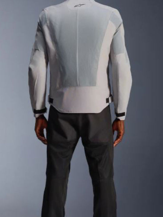 Alpinestars C-1 Air Ανδρικό Μπουφάν Μηχανής 4 Εποχών Ασημί