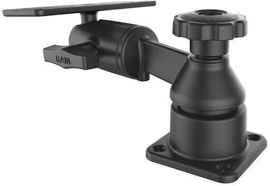 Ram Mounts Ram Horizontal Support 6" Swing Arm Rectangular Plate Ball Socket