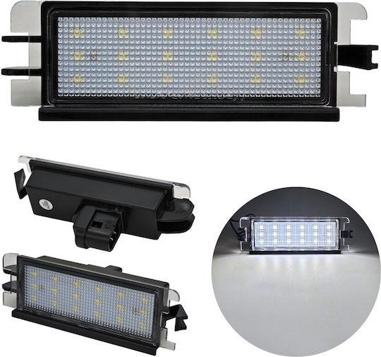Φώτα Πινακίδας LED Renault Clio / Twingo Dacia Logan / Sandero
