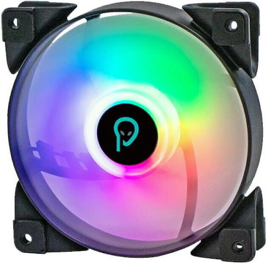 Spacer SPFC-120-6P-ARGB Case Fan 120mm (1200rpm / 38.5cfm) με ARGB Φωτισμό και Σύνδεση 6-Pin