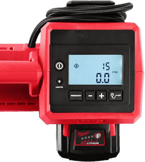 Milwaukee Tire Pumpe M18 Bi-0 150PSI mit Kabel 12V (Ohne Batterie)