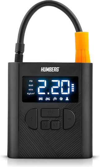 Humberg Car Tire Pump Rechargeable 12V