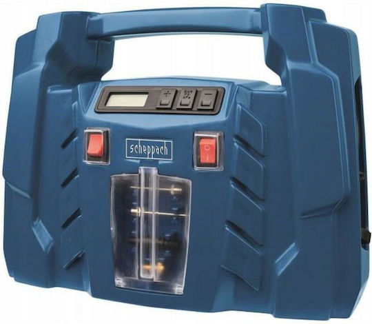 Scheppach Autoreifenpumpe Air-Force 5 Wiederaufladbar ohne Batterie 12V