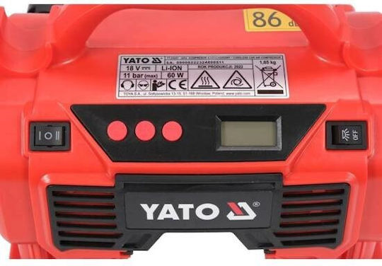Yato Pompă Auto cu cablu 18V