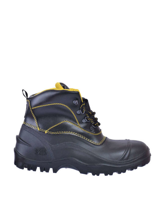 Ergo Stop Rain Waterproof Boots Safety Black S5 with Certification P