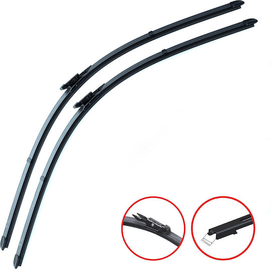 Einparts Set Frontal Lamele Ștergătoare Auto 710mm