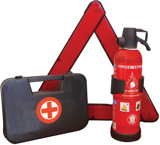 MOT Set A' Fire Extinguisher 0 750ml-triangle-first aid kit Pole Position