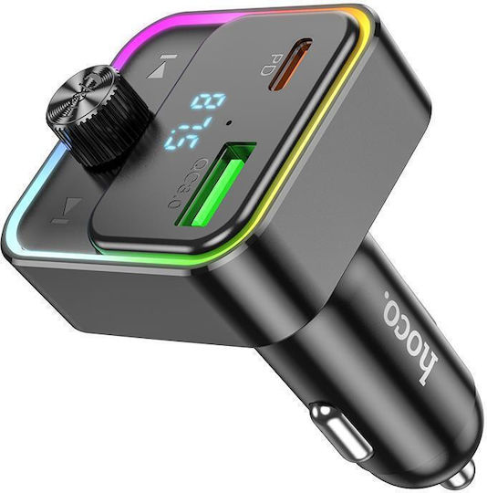 Hoco FM Transmitter Αυτοκινήτου με Bluetooth / USB
