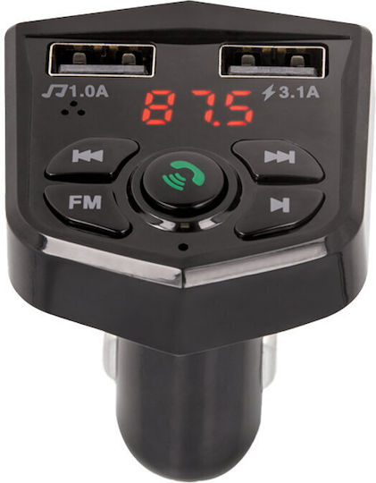 Maxlife FM предавател за кола MXFT-02 с Bluetooth / MicroSD / USB