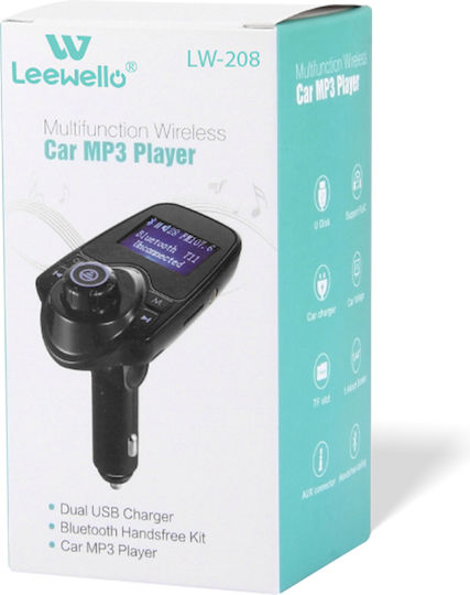 Leewello FM Transmitter Αυτοκινήτου με USB