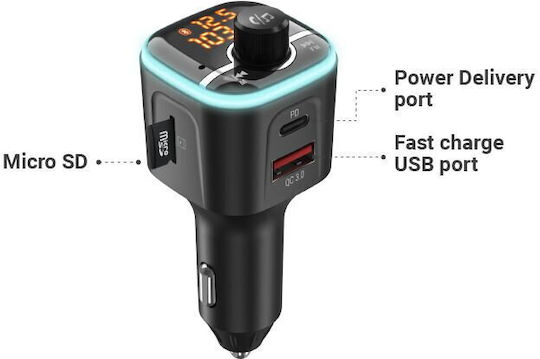 Navitel FM Transmitter Autovehicul cu Bluetooth / USB / MicroSD