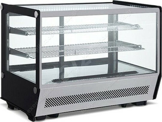 Karamco Vitrină de Răcire De Masă cu 3 Niveluri cu Capacitate 120lt 66x53x73cm GN-660RT