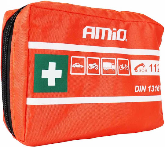 AMiO Аптечка За Първа Помощ За Мотоциклет Чантичка С Оборудване