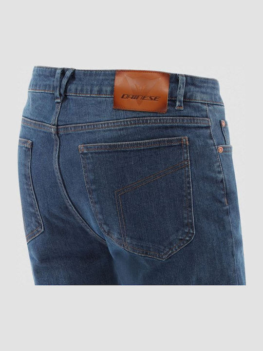 Dainese 5-Pocket Denim Regular Мъжки Мотоциклетен панталон Jeans Blue