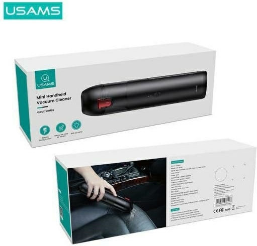 Usams Geoz Series US-ZB234 Rechargeable Car Handheld Vacuum 12V 65W White