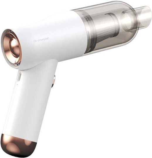 XO Car Handheld Vacuum Dry Vacuuming Rechargeable 12V White