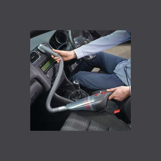 Black & Decker Σκουπάκι Αυτοκινήτου με Καλώδιο Αναπτήρα 12V 12.5W
