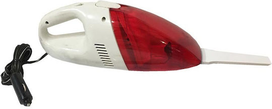 Guard Car Handheld Vacuum with Cigarette Lighter Cable 12V 60W Red