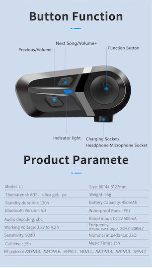 Whale Marine L1 with Bluetooth