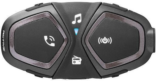 Interphone Active Ενδοεπικοινωνία Μονή για Κράνος Μηχανής με Bluetooth