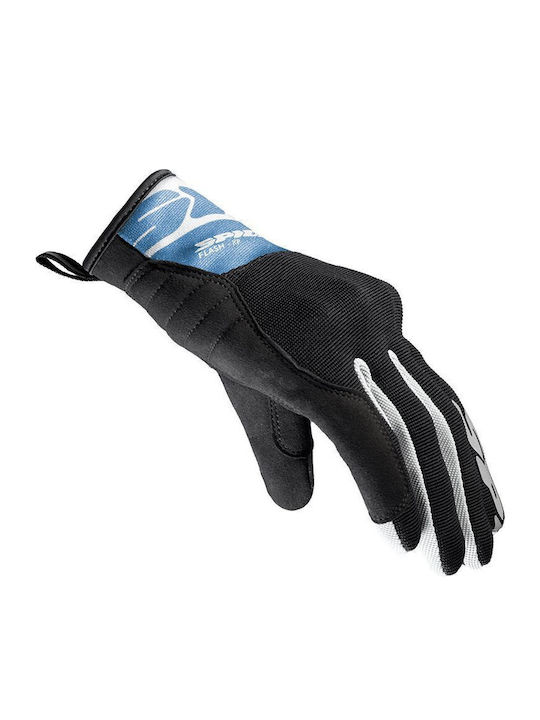 Spidi Flash-KP Sommer Damen Motorradhandschuhe Grey/White/Blue