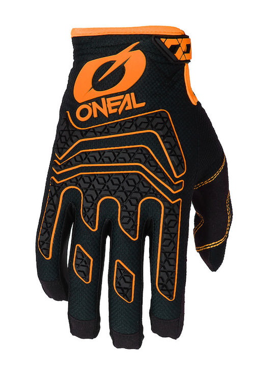 O'Neal Sniper Elite Καλοκαιρινά Ανδρικά Γάντια Μotocross Black/Orange