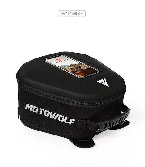 Motowolf Tank Bag Μοτοσυκλέτας με Ιμάντες