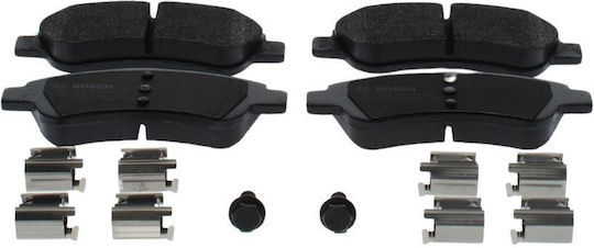 Bosch Brake Pad Front 2pcs for Citroen Berlingo / C2 / C3 / C4 / C4 Cactus / Xsara / Xsara Picasso Peugeot 1007 / 2008 / 206