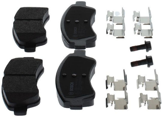 Bosch Brake Pad Front 2pcs for Citroen Berlingo / C2 / C3 / C4 / C4 Cactus / Xsara / Xsara Picasso Peugeot 1007 / 2008 / 206