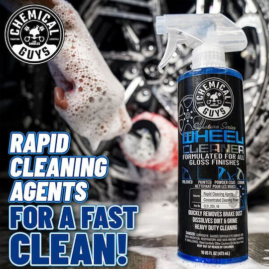 Chemical Guys Signature Series Wheel Cleaner Σπρέι Καθαρισμού για Ζάντες Αυτοκινήτου 473ml