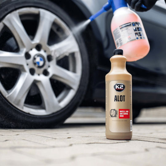 K2 Alot Flüssig Reinigung für Felgen Auto 5lt