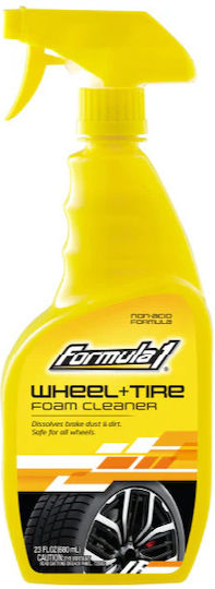 Formula1 Foaming Wheel & Tire Cleaner Αφρός Καθαρισμού για Ζάντες και Ελαστικά Αυτοκινήτου 680ml