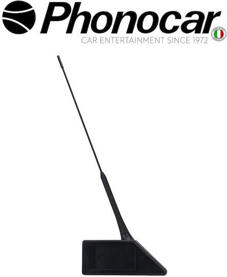 Phonocar Κεραία Αυτοκινήτου Οροφής Βιδωτή Fiat / Seat σε Μαύρο Χρώμα