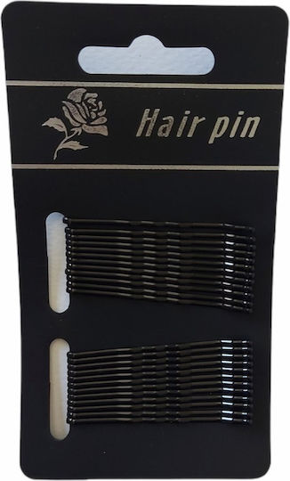 Ro-Ro Accessories 24pcs Black Hair Pin