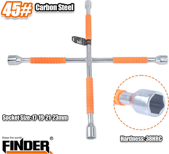 Finder Κλειδί Σταυρωτό 20" 17/19/21/23mm