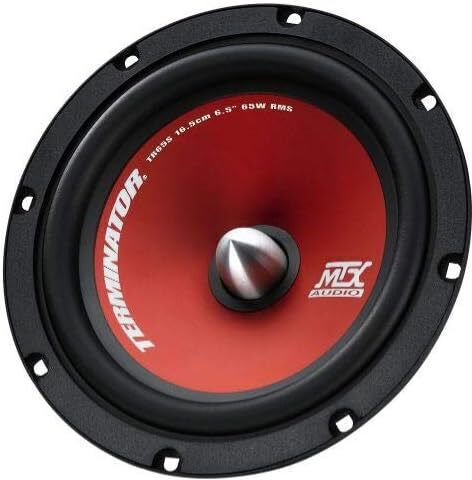 MTX Set Auto-Lautsprecher Autolautsprecher 6.5" mit 65W RMS (2 Weg)