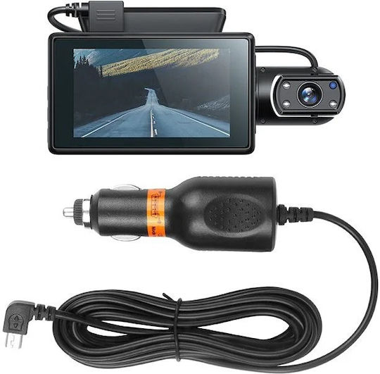 Hoco Di07 Max Dual Camera Night Vision Wifi Dash Cam Recorder
