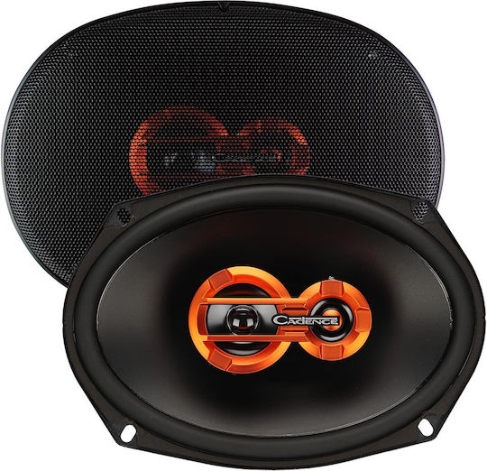 Cadence QR693 Σετ Ηχεία Αυτοκινήτου 6x9" με 75W RMS (3 Δρόμων)